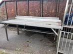 Snijtafel rvs, Doe-het-zelf en Verbouw, Ophalen, Gebruikt