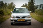 Nissan Micra 1.4 60KW 3D N-cvt 2002 Grijs, Auto's, 4 cilinders, 840 kg, Origineel Nederlands, Micra