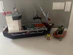 Playmobil 70769 Groot containerschip met douaneboot, Kinderen en Baby's, Speelgoed | Playmobil, Complete set, Ophalen of Verzenden