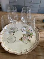 Set van 4 grote wijnglazen – elegant en tijdloos, Ophalen of Verzenden, Zo goed als nieuw, Overige typen