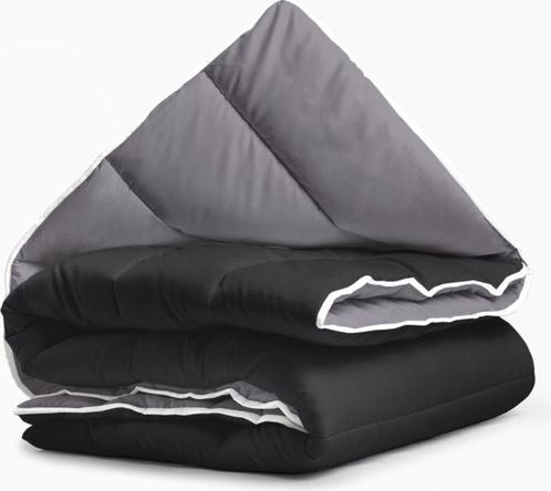 All-in one lazy dekbed 140x200 Zwart-Antraciet, Huis en Inrichting, Slaapkamer | Beddengoed, Nieuw, Deken of Dekbed, Eenpersoons
