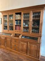 Teak gruttuerskast XL buffetkast bolglazen kleppen, Huis en Inrichting, Kasten | Buffetkasten, Ophalen, Gebruikt, 200 cm of meer