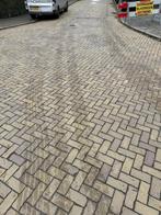 Partij oud gebakken klinkers platkeiformaat / dikformaat, Gebruikt, Destenenman, Keramiek, Klinkers