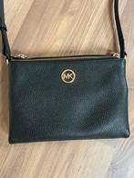 Michael Kors tas zwart goud michael kors, Ophalen of Verzenden, Zo goed als nieuw, Zwart, Schoudertasje