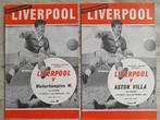 2 X Liverpool Wedstrijd programma's 1964/65, Ophalen of Verzenden, Gebruikt, Buitenlandse clubs, Boek of Tijdschrift