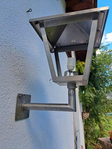4 stuks nieuwe horeca wandlampen (zonder glas) rvs te koop beschikbaar voor biedingen