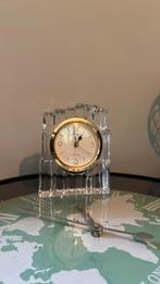 Prachtige SEIKO klok in glas tafelklok, Ophalen of Verzenden