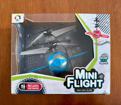 Mini Flight Hover Drone – Blauw – Oplaadbaar, Audio, Tv en Foto, Drones, Nieuw, Ophalen of Verzenden
