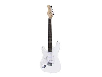 DIMAVERY ST-203 Electric Guitar LH, white linkshandigen beschikbaar voor biedingen