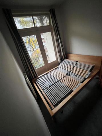 IKEA houten bed 140x200 met matras & verstelbare lattenbodem - afbeelding 6