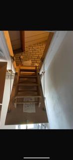Opklapbare zoldertrap, Doe-het-zelf en Verbouw, Ladders en Trappen, Ophalen, Gebruikt, Trap, Opvouwbaar of Inschuifbaar