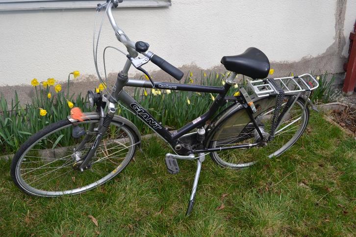 Giant Canberra heren fiets, Fietsen en Brommers, Fietsen | Heren | Herenfietsen, Gebruikt, Giant, 57 tot 61 cm, Versnellingen