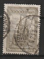 Duitsland 1923 - Kathedraal van Keulen, Ophalen of Verzenden, Overige periodes, Gestempeld