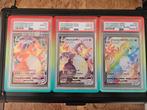 Charizard VMAX PSA 10 Set, Ophalen of Verzenden, Zo goed als nieuw, Losse kaart, Foil
