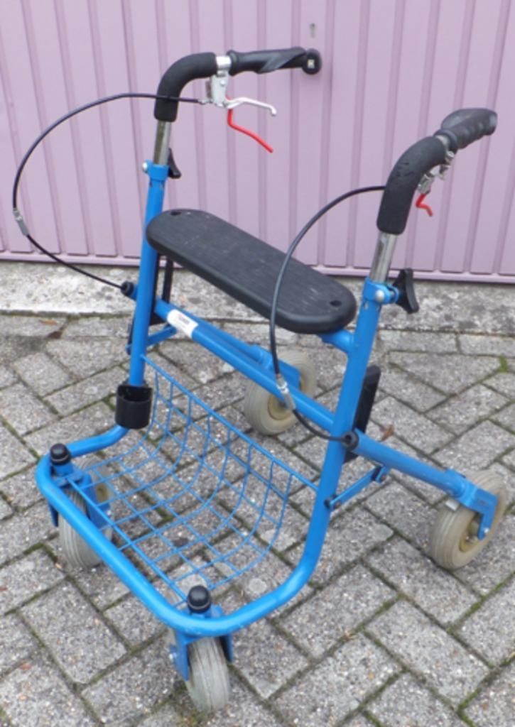 Rollator, Diversen, Rollators, Gebruikt, Lichtgewicht, Opvouwbaar, Ophalen