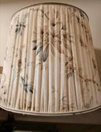 vintage  XXL lampenkap bloemetjes vogels vlinders vloerlamp, Ophalen, Vintage, retro, Gebruikt, Nvt