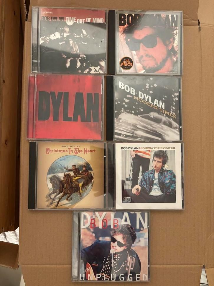 Bob Dylan CD Collectie - 7 Albums, Cd's en Dvd's, Cd's | Pop, Gebruikt, Ophalen of Verzenden