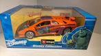 Lamborghini diablo monster &go Disney Bburago 1.18, Ophalen of Verzenden, Bburago, A, A