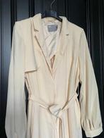 Asos lange jas lichte beige trench coat cream, Ophalen of Verzenden, Zo goed als nieuw, Maat 38/40 (M), Beige