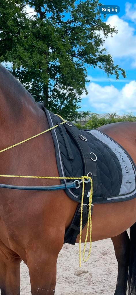 Hv polo dekje, Dieren en Toebehoren, Paarden en Pony's | Dekens en Dekjes, Zo goed als nieuw, Ophalen of Verzenden