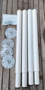 4x Verstelbare tafelpoten van Ikea Olov, Huis en Inrichting, Ophalen, Gebruikt, Rond, 50 tot 100 cm