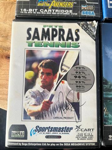 Sega Megadrive Pete Sampras Tennis
