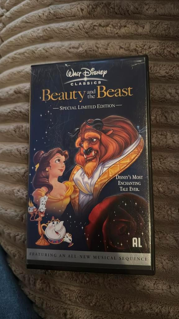 “Disney VHS Beauty and the Beast Special Limited Edition”, Cd's en Dvd's, VHS | Kinderen en Jeugd, Zo goed als nieuw, Tekenfilms en Animatie