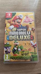 Super Mario Bros U Deluxe, Avontuur en Actie, Ophalen of Verzenden, Zo goed als nieuw, 3 spelers of meer