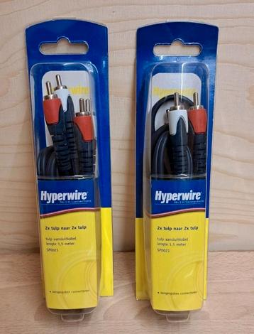 Hyperwire -2x tulp naar 2x tulp beschikbaar voor biedingen