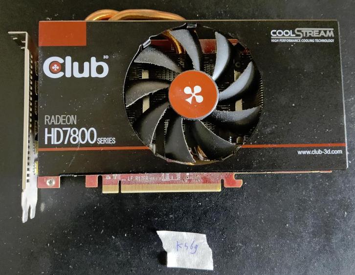 Club 3D Radeon HD 7870 Eyefinity 6 [K469], Computers en Software, Videokaarten, Zo goed als nieuw, AMD, PCI-Express 4.0, GDDR5
