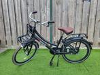 Transportfiets damesfiets kinderfiets zwart meisjesfiets, Fietsen en Brommers, Fietsen | Meisjes, Ophalen, Zo goed als nieuw, 22 inch