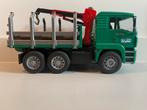 Bruder MAN TGA Boomstam Truck, Verzenden, Gebruikt