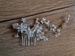 Haarkam Bruidskapsel Strass & Parel, Verzamelen, Swarovski, Ophalen of Verzenden, Zo goed als nieuw, Mode-accessoire