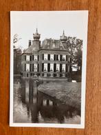 Oegstgeest. Achterzijde Kasteel Oud Poelgeest. 1958., Ophalen of Verzenden, 1940 tot 1960, Gelopen, Zuid-Holland