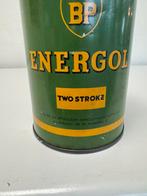 BP Energol 2 takt olie blik, Verzamelen, Ophalen of Verzenden, Gebruikt, Overige, Overige merken