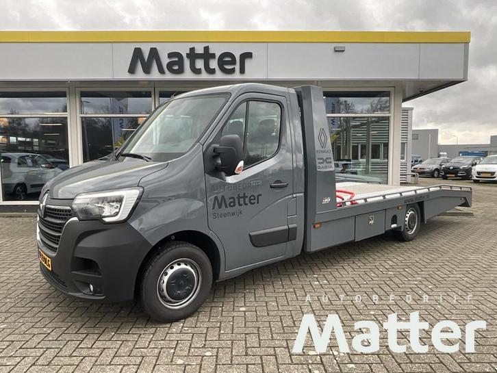 Renault Master T35 2.3 dCi 165 L3 EL Energy Oprijwagen Tijho, Auto's, Bestelauto's, Bedrijf, Te koop, ABS, Airconditioning, Alarm