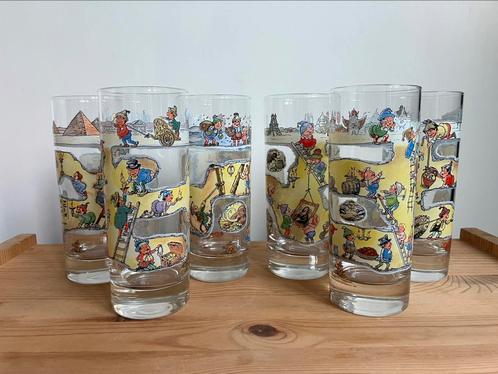 6 nieuwe longdrink glazen van de Efteling, Volk van Laaf, Verzamelen, Efteling, Nieuw, Gebruiksvoorwerp, Ophalen