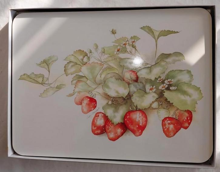 Placemats onderzetters fruit Jason Collection New Zeeland, Huis en Inrichting, Woonaccessoires | Onderzetters, Nieuw, Bord, Ophalen of Verzenden