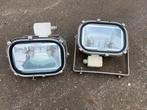 Halogeen lamp floodlight aqua signal met bevestiging beugel, Ophalen of Verzenden, Gebruikt, Minder dan 50 watt