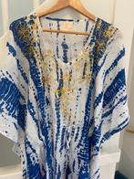 NIEUW WIT BLAUW DAMES KAFTAN, MAAT; L/XL, Kleding | Dames, Blouses en Tunieken, Nieuw, Ophalen of Verzenden, Maat 46/48 (XL) of groter