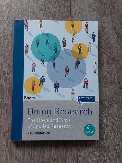 Nel Verhoeven - Doing Research, Boeken, Wetenschap, Zo goed als nieuw, Ophalen of Verzenden