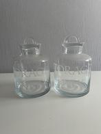 Riviera maison glazen storage voorraadpotten, Ophalen of Verzenden, Zo goed als nieuw, Glas, Pot, Bus of Blik