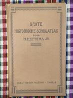 Historische Schoolatlas H. Hettema Jr. - 1935, Boeken, Gelezen, Bosatlas, Ophalen of Verzenden, 1800 tot 2000