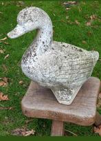 Tuinbeeld Eend - Beton, Tuin en Terras, Tuinbeelden, Ophalen of Verzenden, Gebruikt, Beton, Dierenbeeld