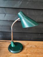 Vintage tafellamp groen, Gebruikt, Ophalen of Verzenden, Vintage industrieel, Metaal