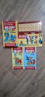 Mini Loco Bert, Ernie en al hun vrienden 3 boekjes, Ophalen of Verzenden, Zo goed als nieuw, Puzzelen