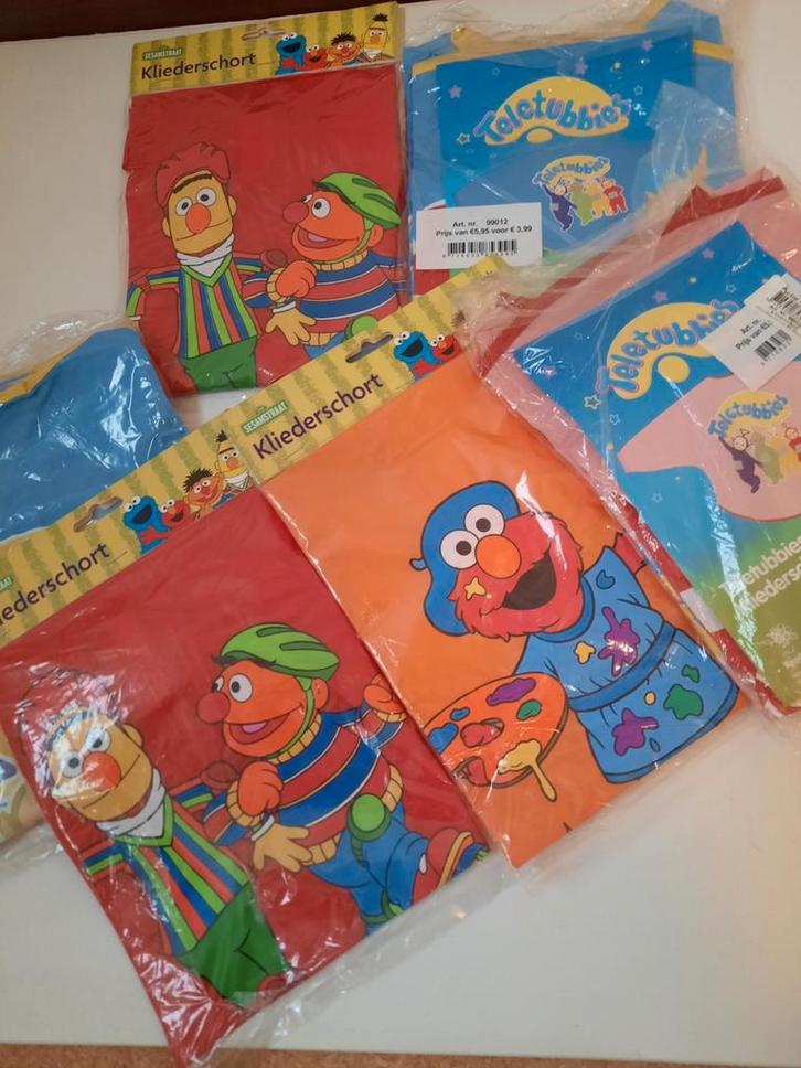 7 Nieuwe Kliederschortjes, Kinderen en Baby's, Speelgoed | Educatief en Creatief, Nieuw, Knutselen, Ophalen of Verzenden