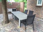 hardstenen tuin tafel, Tuin en Terras, Ophalen, Gebruikt, Rechthoekig, Overige materialen