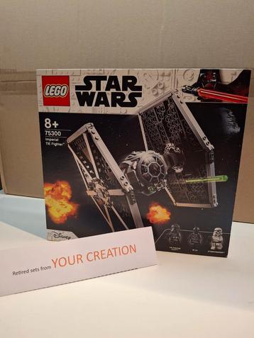LEGO Star Wars 75300 Imperial TIE Fighter - Nieuw! beschikbaar voor biedingen