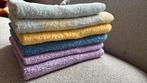 Zes grote, gewassen badhanddoeken, z.g.a.n., Huis en Inrichting, Keuken | Textiel, Ophalen of Verzenden, Zo goed als nieuw, Theedoek of Handdoek